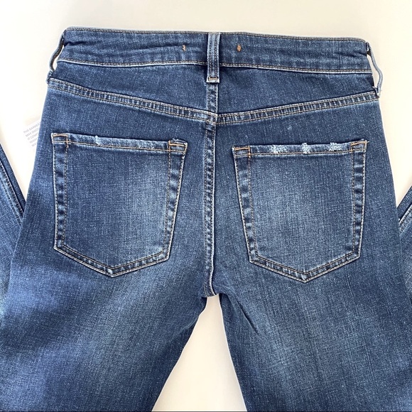 Free People Jeans Authentic Flare Jeans Blue Riptide Sz 25 0 - Picture 7 of 15
